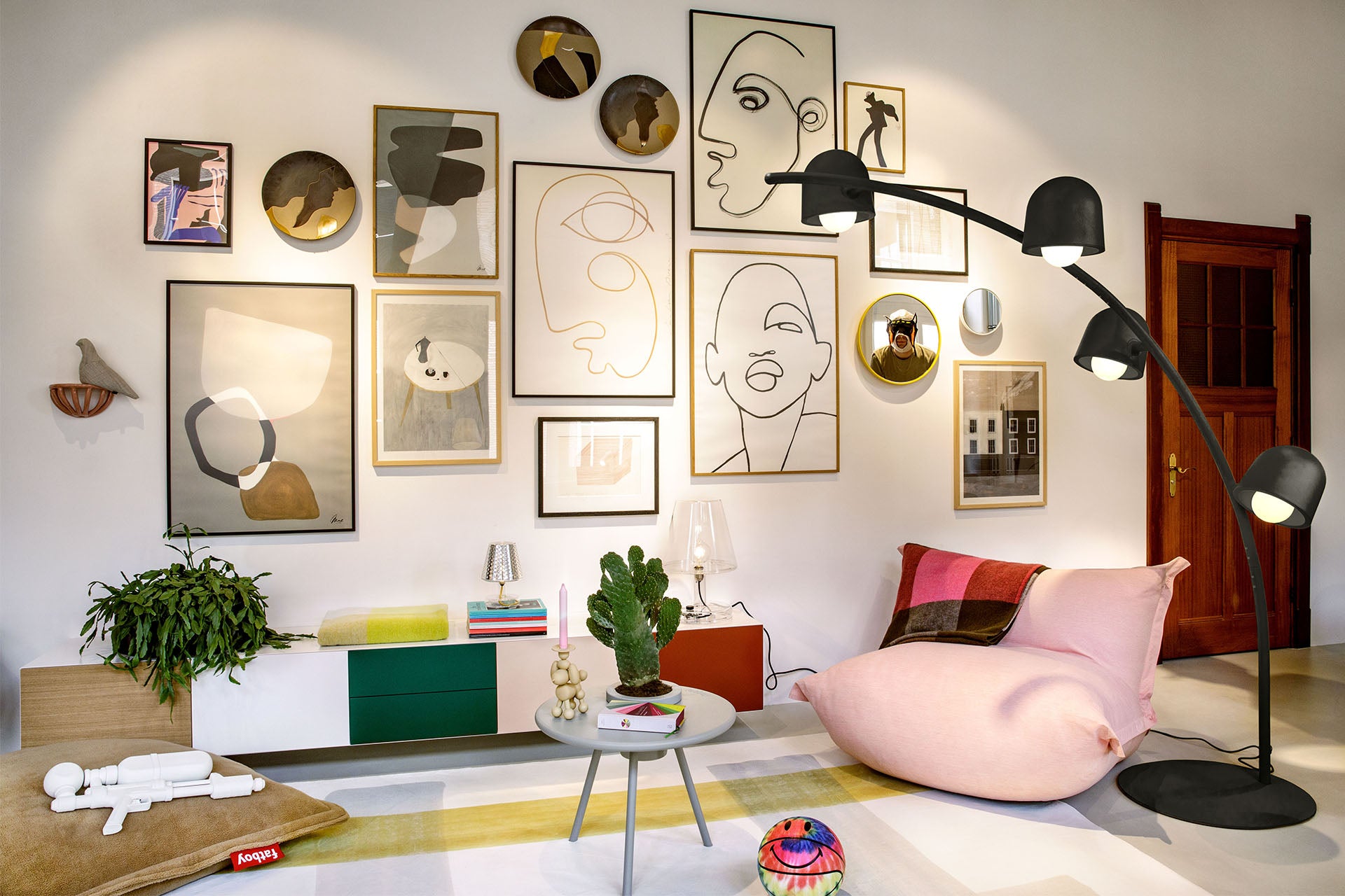 FATBOY Big Lebow in schwarz im Galerie - Lifestyle Bild