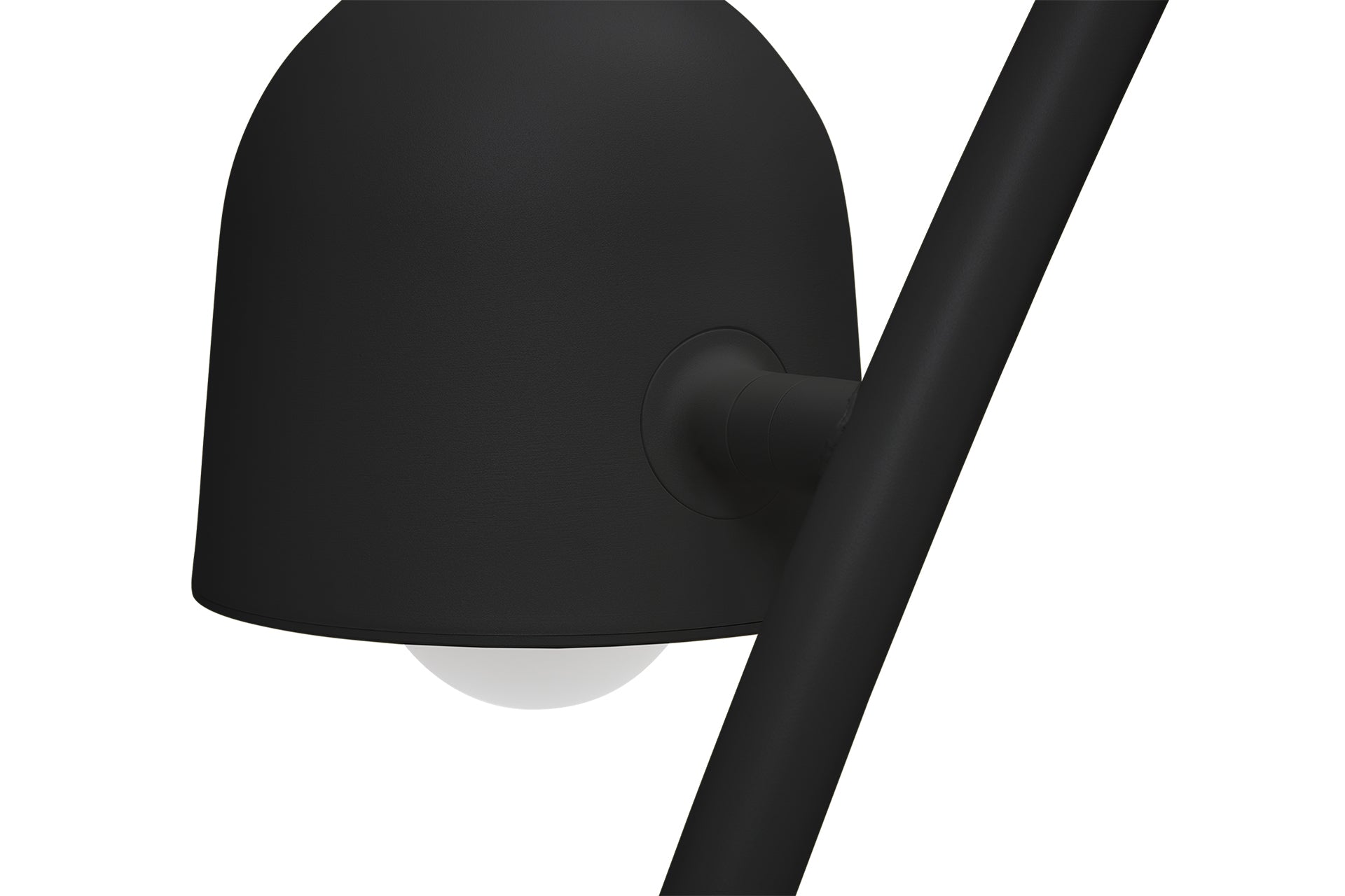 FATBOY Big Lebow - Nahaufnahme Lampenschirm in schwarz