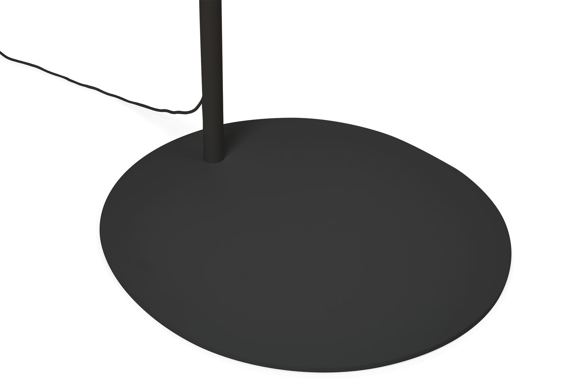 FATBOY Big Lebow - Nahaufnahme Ständer mit Kabel in schwarz