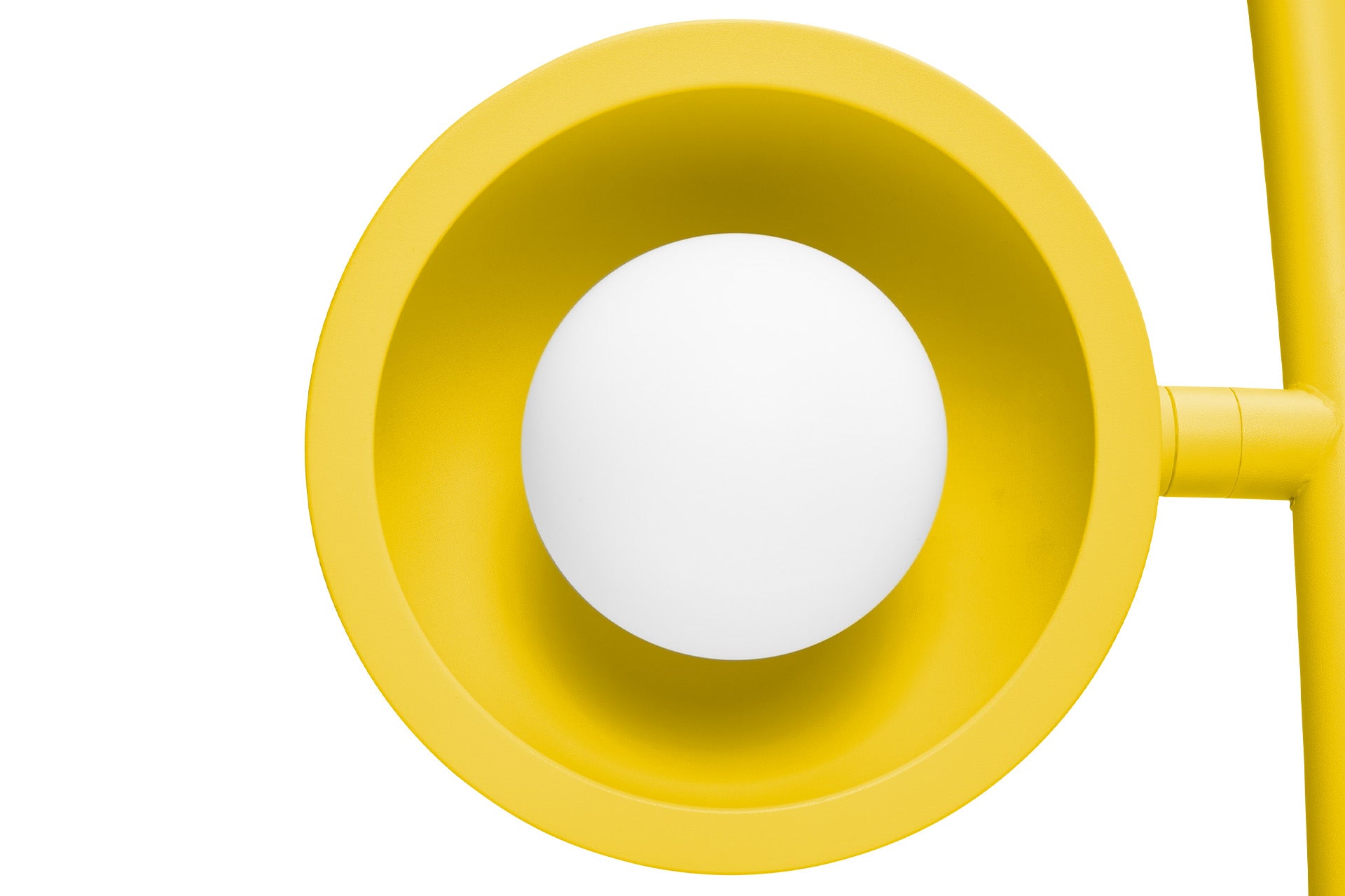 FATBOY Big Lebow - Nahaufnahme Leuchtelement in gelb