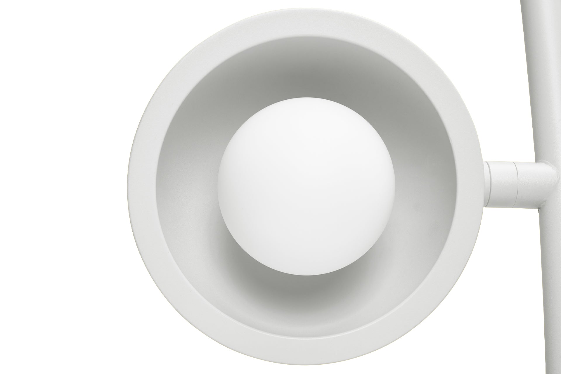 FATBOY Big Lebow - Nahaufnahme Glühbirne in weiß