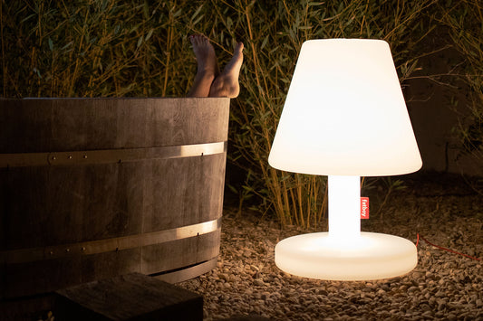 FATBOY Edison The Grand - weiße Lampe für draußen