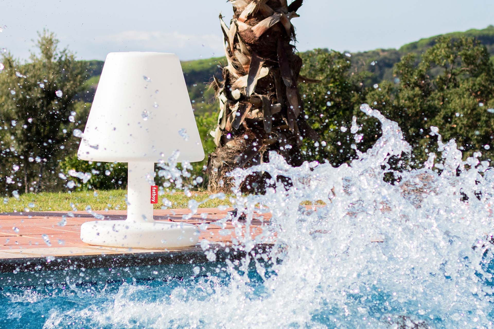 FATBOY Edison The Grand - Lampe am Pool - wetterfeste Beleuchtung