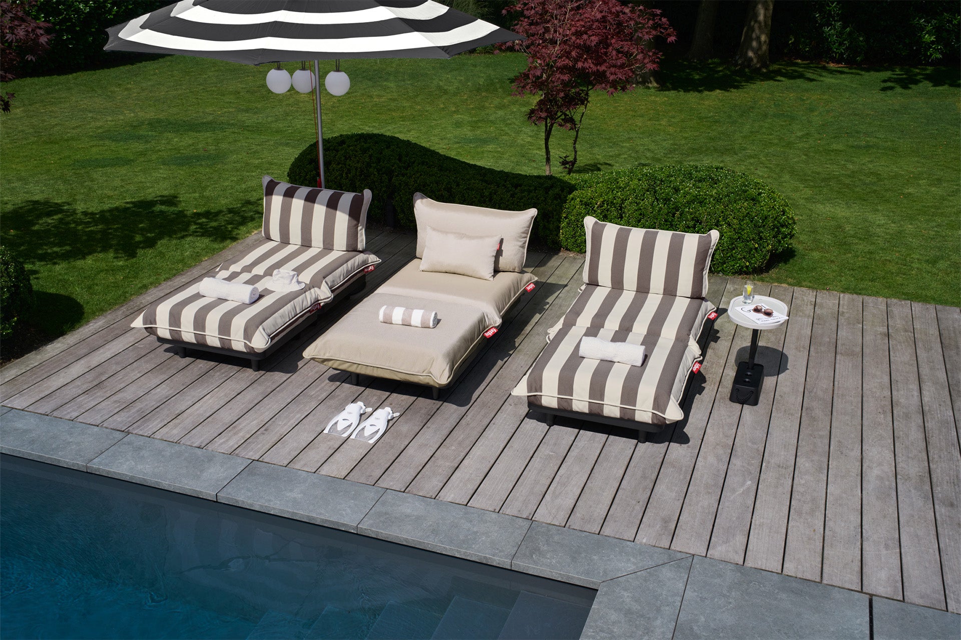 FATBOY Paletti Daybed - Outdoor Lounge mit Modulen in Beige