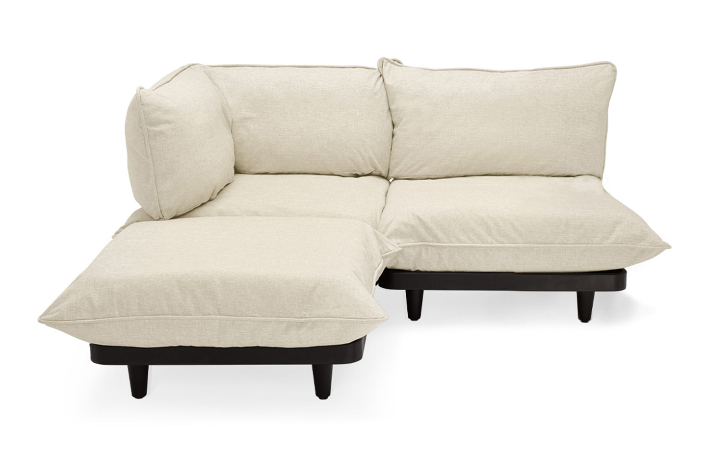 FATBOY Paletti Set Medium - beige Couch für Terrasse mit vier Modulen