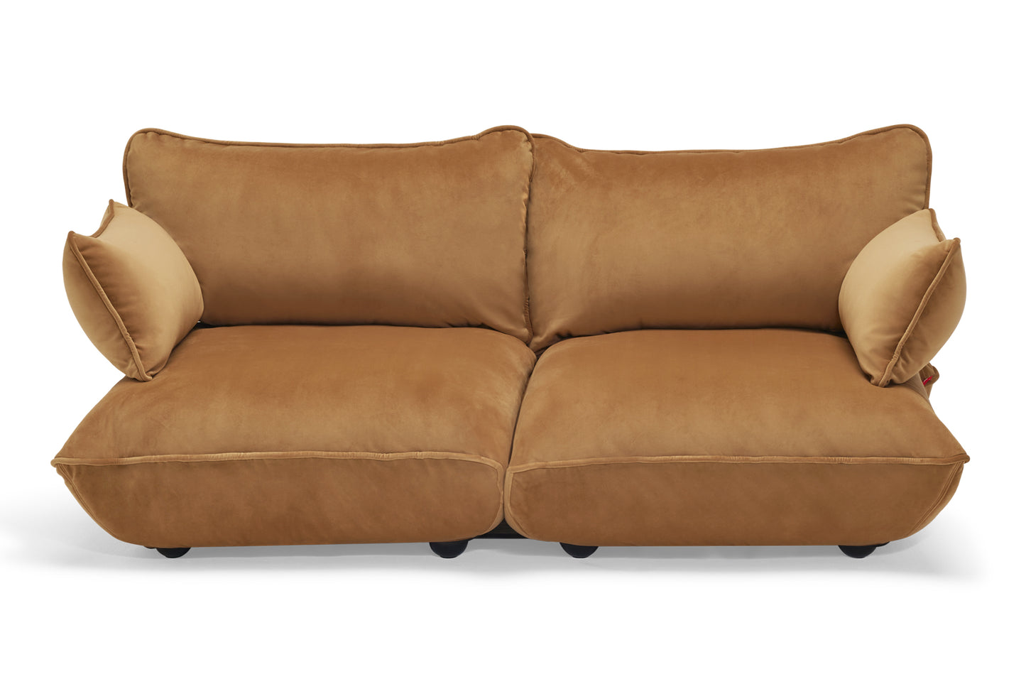 FATBOY Sumo Sofa Medium Velvet - Samtsofa aus Modulen in braun