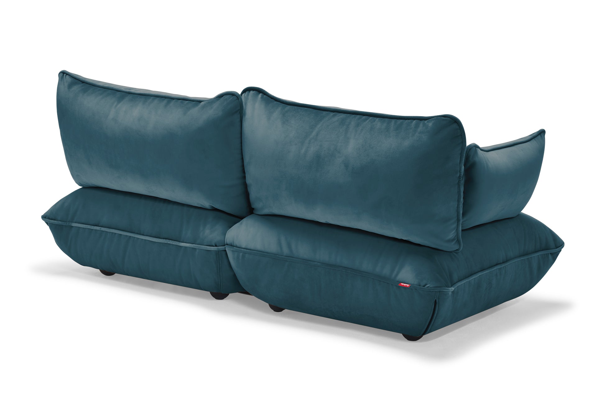 FATBOY Sumo Sofa Medium Velvet - Samtsofa, modular von hinten