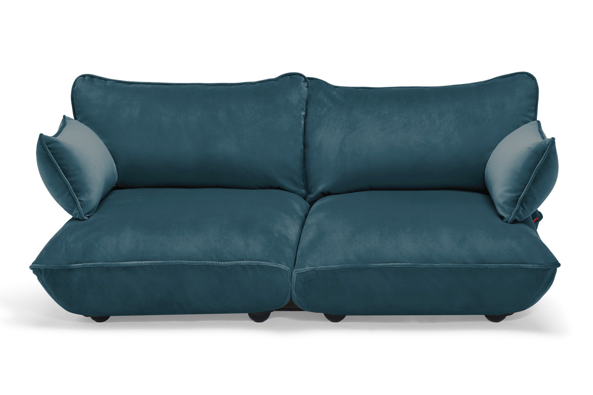 FATBOY Sumo Sofa Medium Velvet - gemütliches Samt Sofa aus zwei Modulen