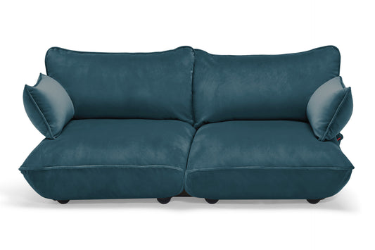 FATBOY Sumo Sofa Medium Velvet - gemütliches Samt Sofa aus zwei Modulen