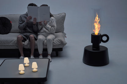 Flamtastique Feuerstelle outdoor - schwarz, dunkel