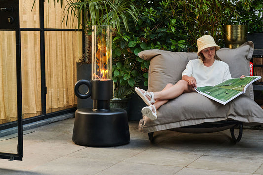 Flamtastique auf Terrasse - Gaslampe outdoor