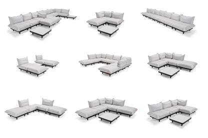 Fatboy Paletti - Variationen von modularen Garten Lounge Möbeln 