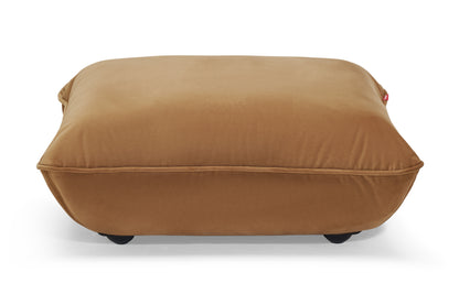 FATBOY Sumo Hocker Velvet - brauner Hocker - von vorne