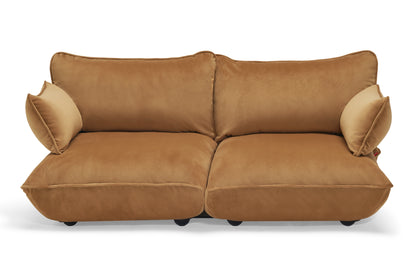 FATBOY Sumo Sofa Medium Velvet - Samtsofa aus Modulen in braun
